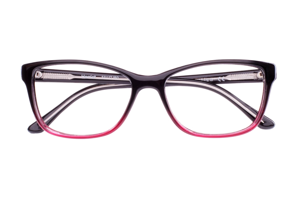 Harriet Black Red computer eyeglasses