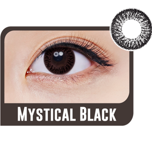 Freshkon Alluring Eyes -silmäkynät, mystinen musta, 2 kpl