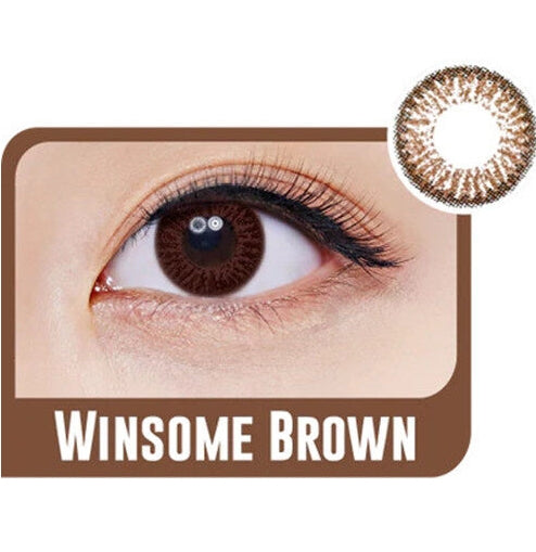 Freshkon Alluring Eyes -luomivärit, Winsome Brown, 2 kpl